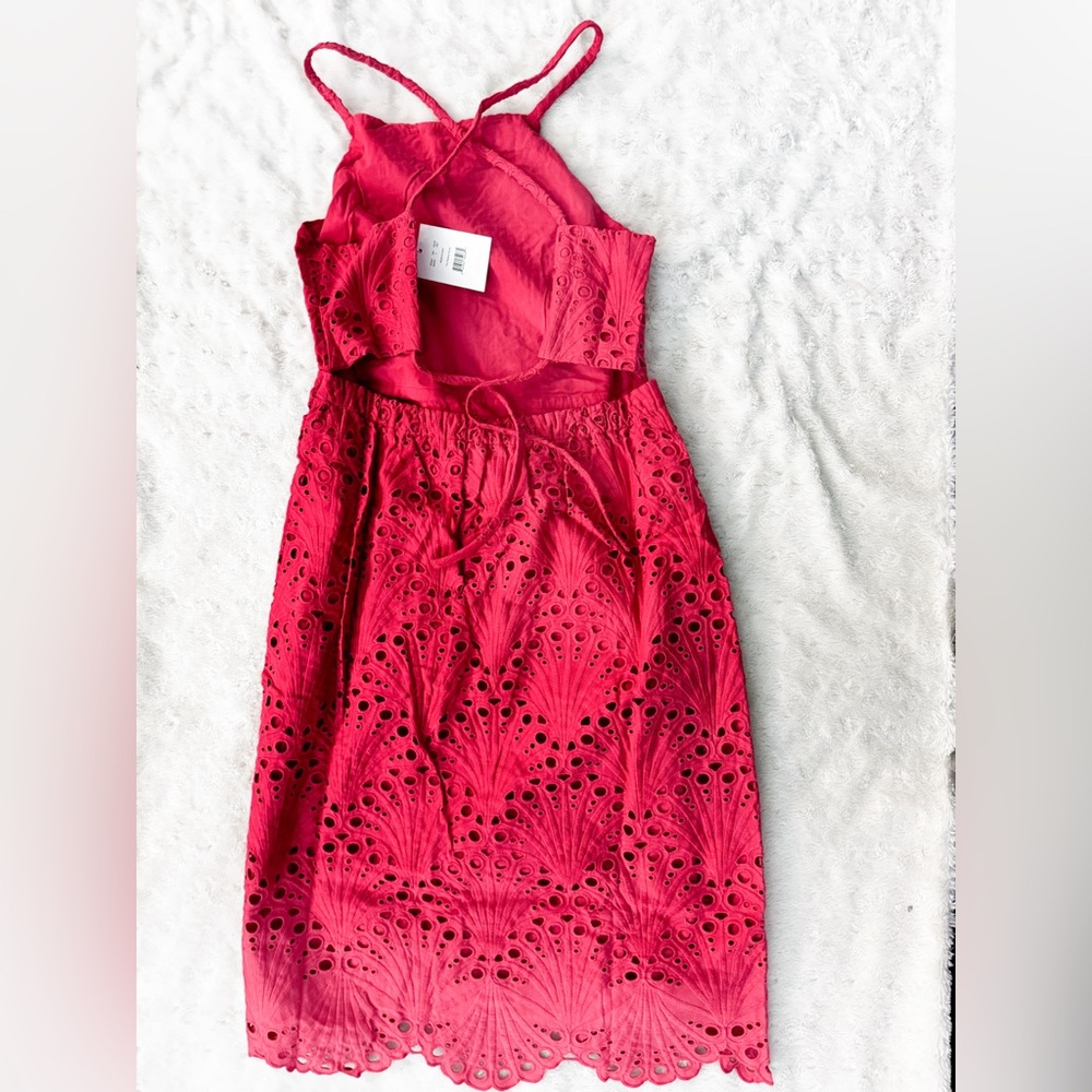 NWT- ANDIE The Roatan Midi Dress eyelet in Rosette - Picture 4 of 9